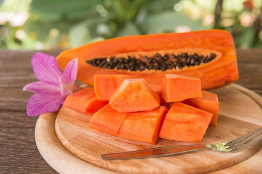 Papaya High Lysine Fruit